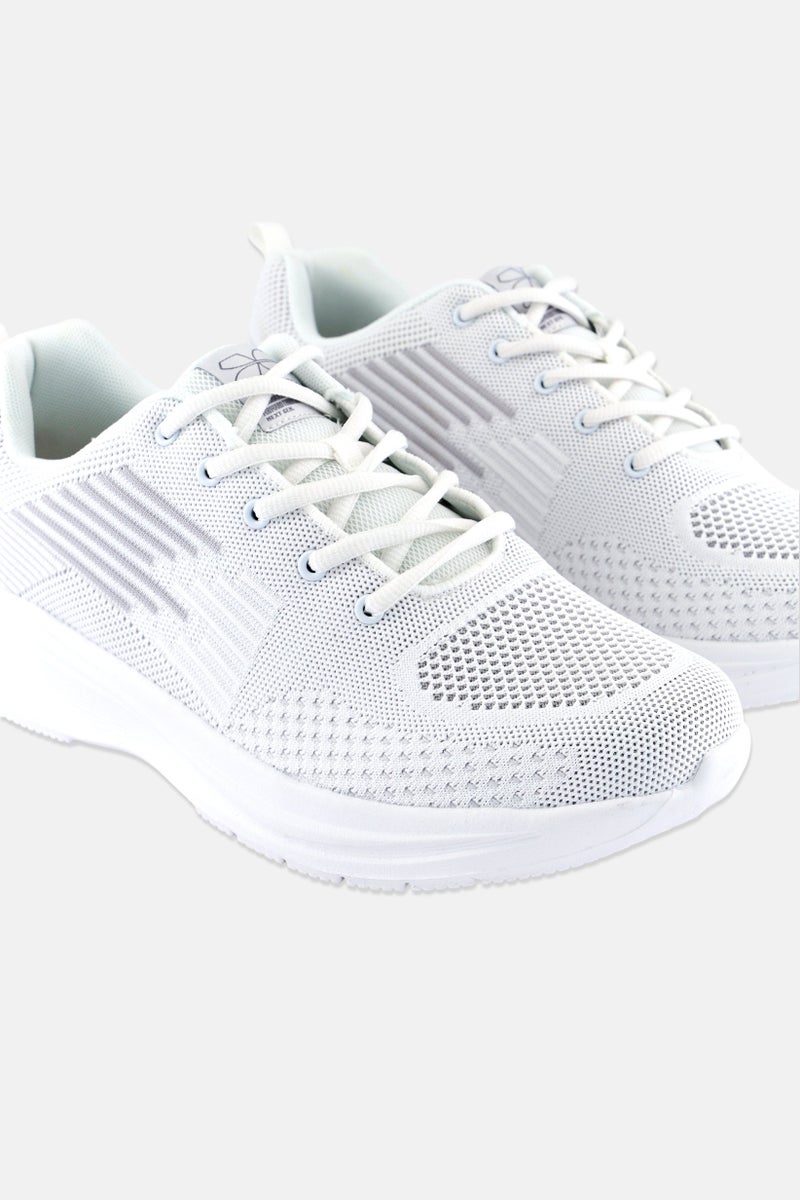 CROSSHATCH Men Torrans Lace Up Training Shoes, White - Image 3