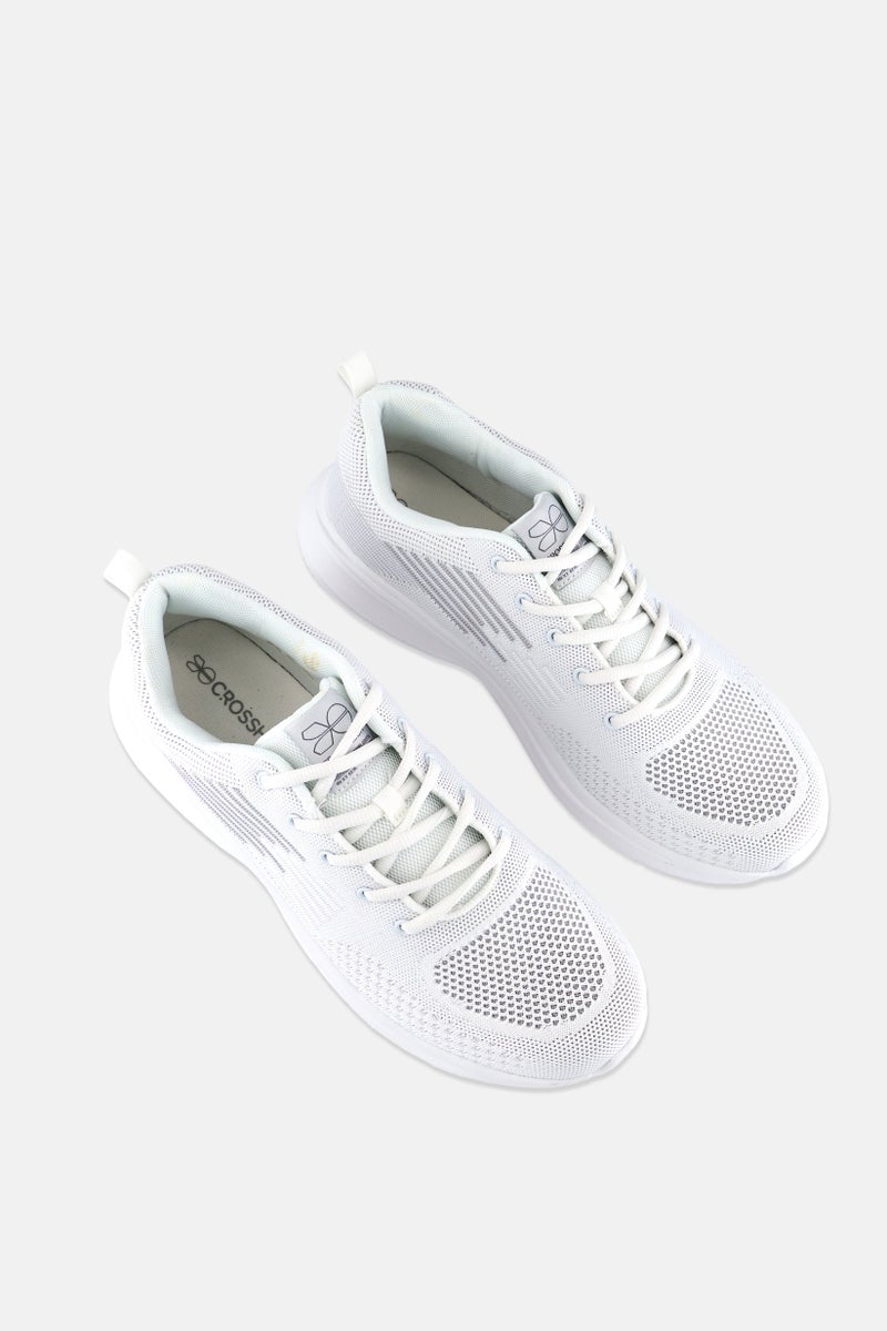 CROSSHATCH Men Torrans Lace Up Training Shoes, White - Image 4