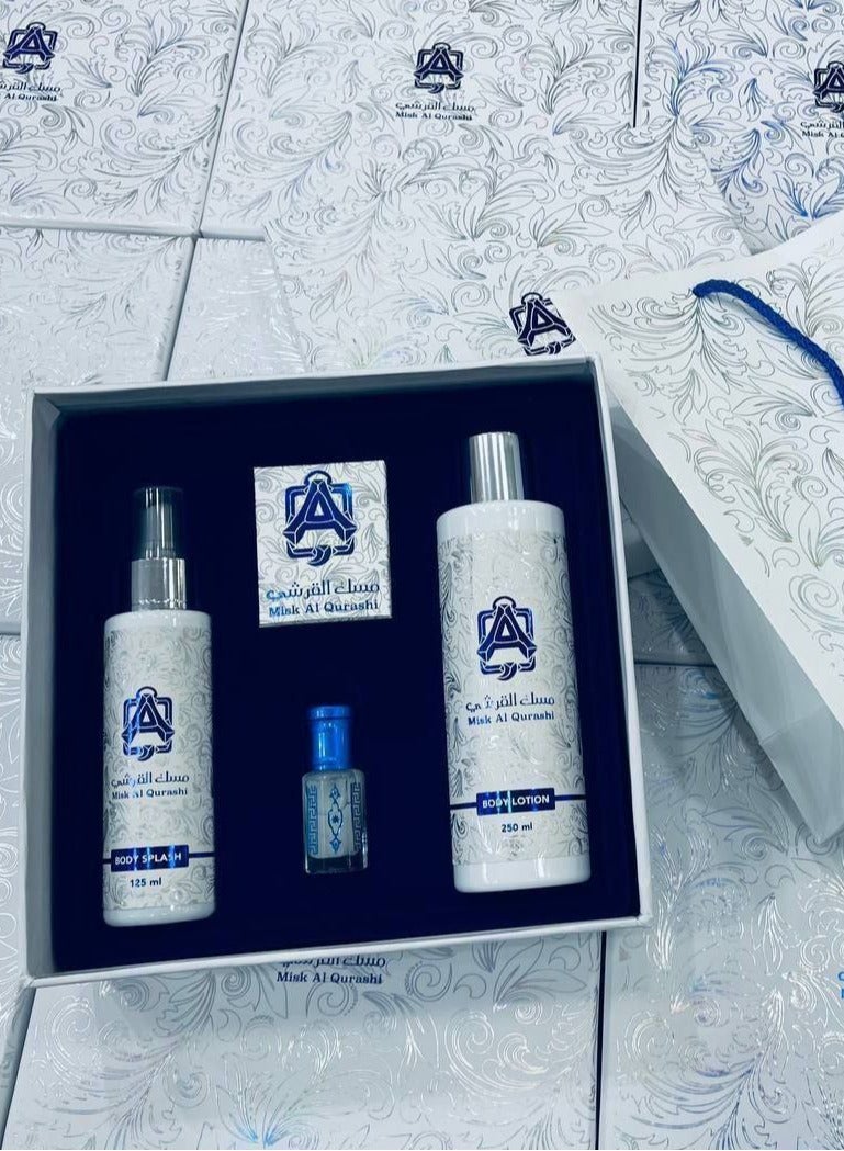 MISK INTIMATE Musk Tahara Qurashi White Complete Care Set 4 Pieces - Image 1