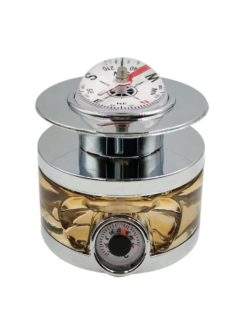 أيتيلي معطر هواء للسيارة بتصميم بوصلة علوي 65 مل عطر بحري عاطفي من آيتيلي  - Image 3