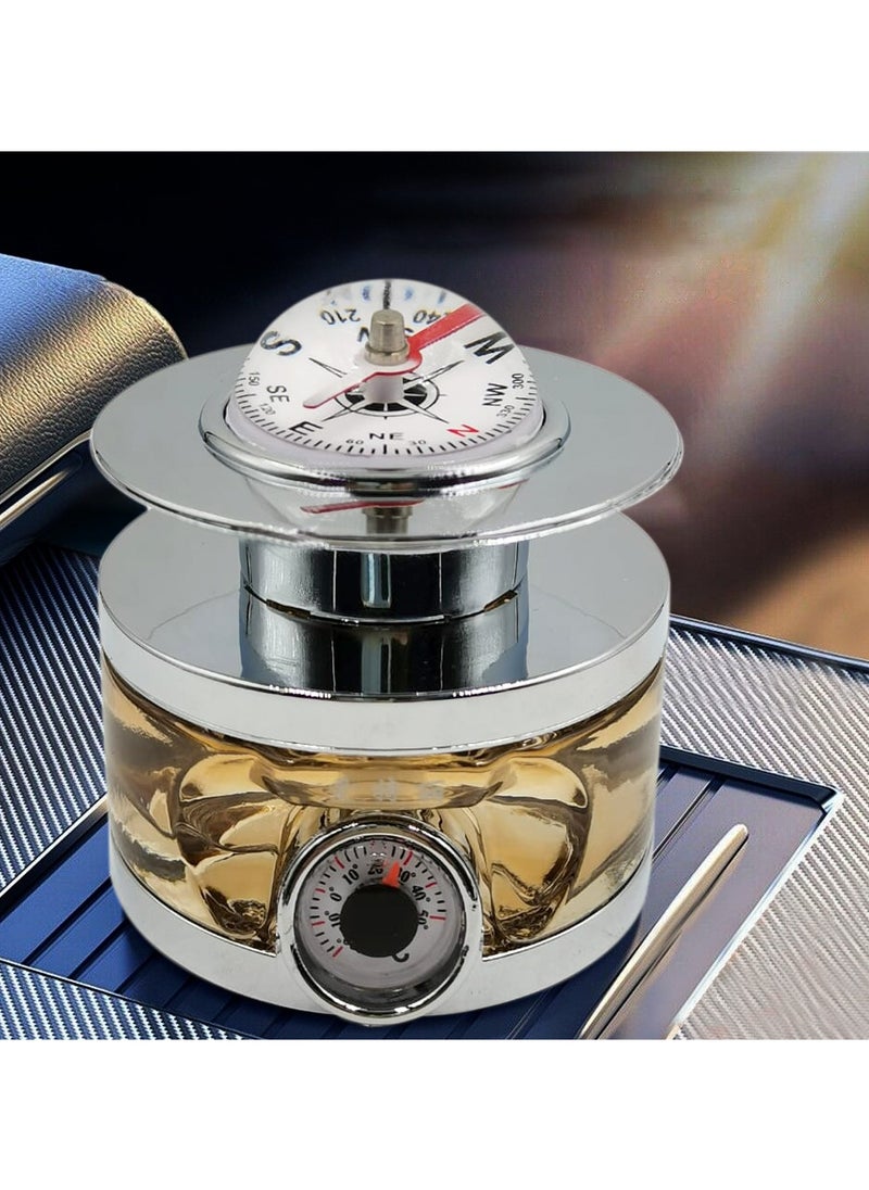 أيتيلي معطر هواء للسيارة بتصميم بوصلة علوي 65 مل عطر بحري عاطفي من آيتيلي  - Image 2