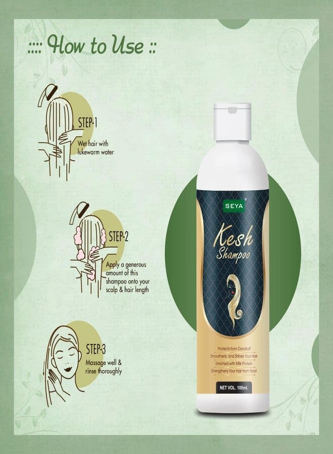 seya Kesh Ayurvedic Anti Hairfall Shampoo Reduces Hairfall - Image 4