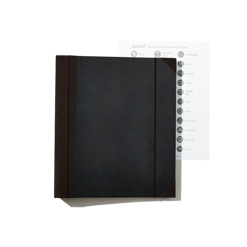 Savor The FolioÂ® Important Document Organizer by Savor | Binder with Guided Labels, Acid-Free File Folder Organizer with 10 Pockets, Document Holder for Home Records, Legal and Medical Papers (Black) - Image 3