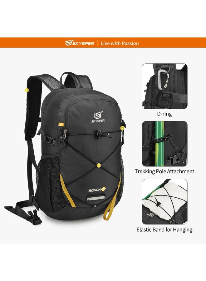 SKYSPER Small Hiking Daypack, 20L Lightweight Travel Backpacks Day Hike Pack with Waist Strap for Women Men  - Image 4
