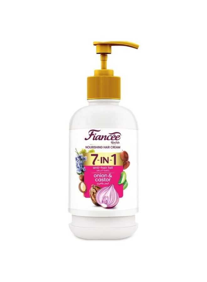 FIANCEE 7 in 1 Hair Cream With Onion And Castor - 240ML - Image 1