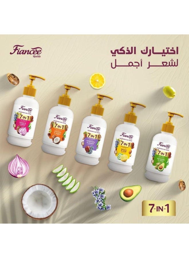 FIANCEE 7 in 1 Hair Cream With Onion And Castor - 240ML - Image 4
