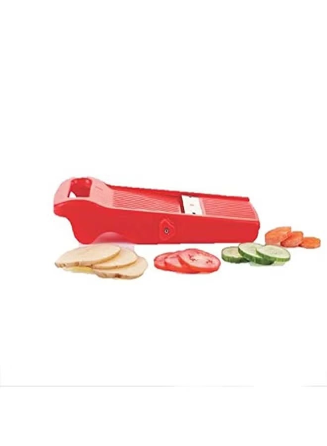 Green Tiger Plastic Vegetable & Fruit Slicer - Multifunctional Kitchen Cutter for Potato, Onion, Carrot, and Cucumber - Image 3