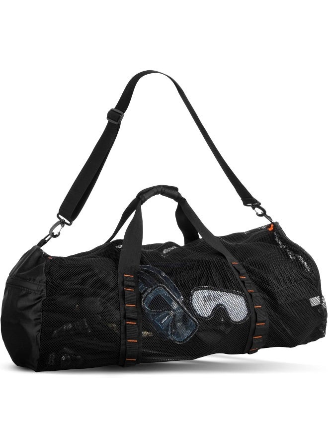 Fitdom Fitdom 90L Large Mesh Duffle Bag for Scuba Dive or Snorkel Equipment  - Image 1