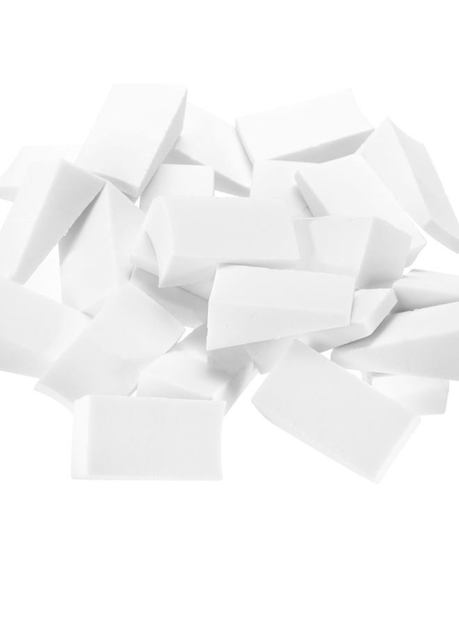 Hedume 192 Count Cosmetic Wedges, Makeup Sponge Blender, Latex-Free Makeup Wedge Great for Blending Foundation and Concealer Bulk Pack - Image 4