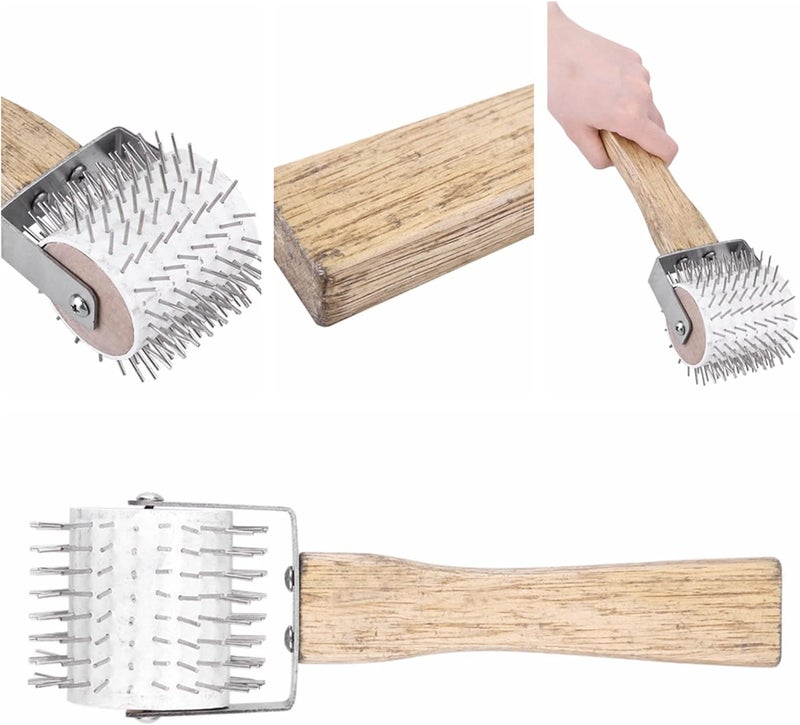 YOSOO Uncapping Roller, Honey Uncapping Roller Uncapping Needle Roller Bee Honey Extractor Equipment Honey Uncapping Fork Extracting Beekeeping Beekeeper Tool Honey Capping Tool - Image 3