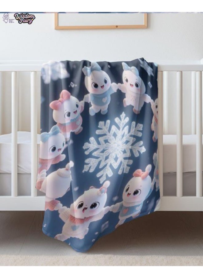 عام Wisdom Fairy (أحدث) بطانية رقيقة من الفانيلا (دافئة ومريحة، ومناسبة للنوم، واستخدام اللعبة، وإزالة الغبار والرمل) 150 سم * 200 سم - 41 - Image 1