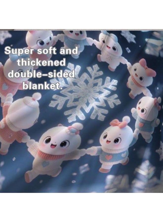 عام Wisdom Fairy (أحدث) بطانية رقيقة من الفانيلا (دافئة ومريحة، ومناسبة للنوم، واستخدام اللعبة، وإزالة الغبار والرمل) 150 سم * 200 سم - 41 - Image 5