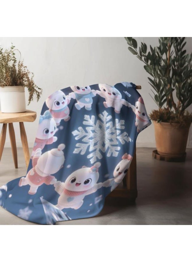 عام Wisdom Fairy (أحدث) بطانية رقيقة من الفانيلا (دافئة ومريحة، ومناسبة للنوم، واستخدام اللعبة، وإزالة الغبار والرمل) 150 سم * 200 سم - 41 - Image 3