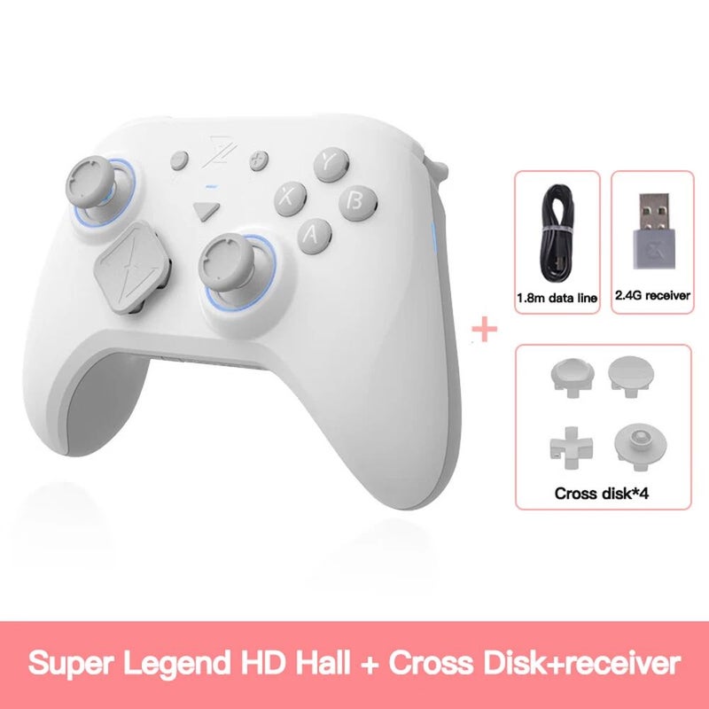 زي دي ذراع تحكم ZD Super Legend HD - أبيض - Image 1