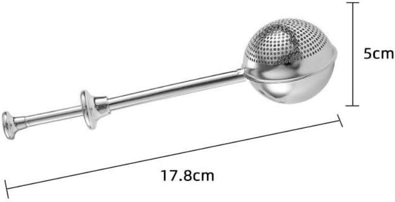 Wentoenapp Silver 304 Stainless Steel Flour Powder Filter Spoon, Baker Dusting Wand For Sugar Flour Spices, Flour Sugar Powder Spoon Kitchen Tools, Baking Sifters Baking Tools and Accessories - Image 2
