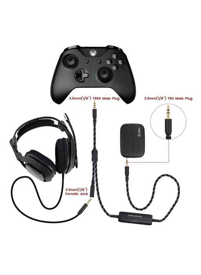 weishan - weishan HD60 S+ Chat Link Pro Cable Replacement for Elgato HD60 X, HD60PRO Capture Card, Chat Adapter Replacement for Nintendo Switch, Xbox One and PS5, with in-line Isolator - Image 1