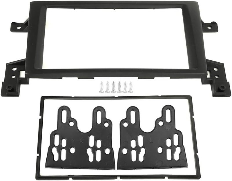Dioche 2 Din Car DVD Stereo Radio Fascia Panel Frame Trim Kit Compatible with Grand Vitara 2005-2013 - Image 5