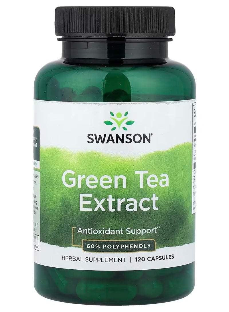 Swanson, Green Tea Extract, 120 Capsules