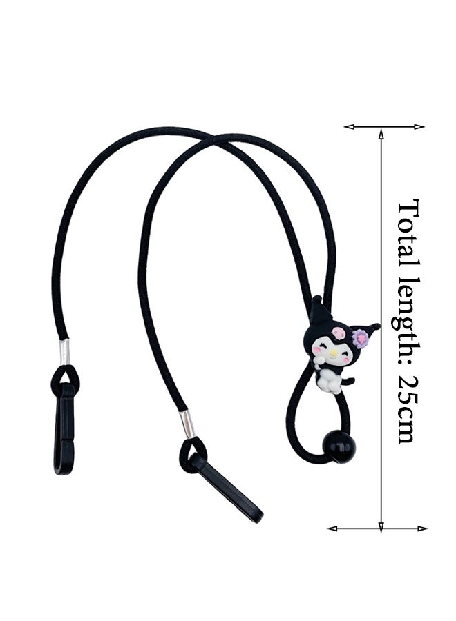 6Pcs Adjustable Stretchy Eyeglass Straps for Eye Glasses Anti-slip Retainer Cord for Boys Girls Adult - Image 2