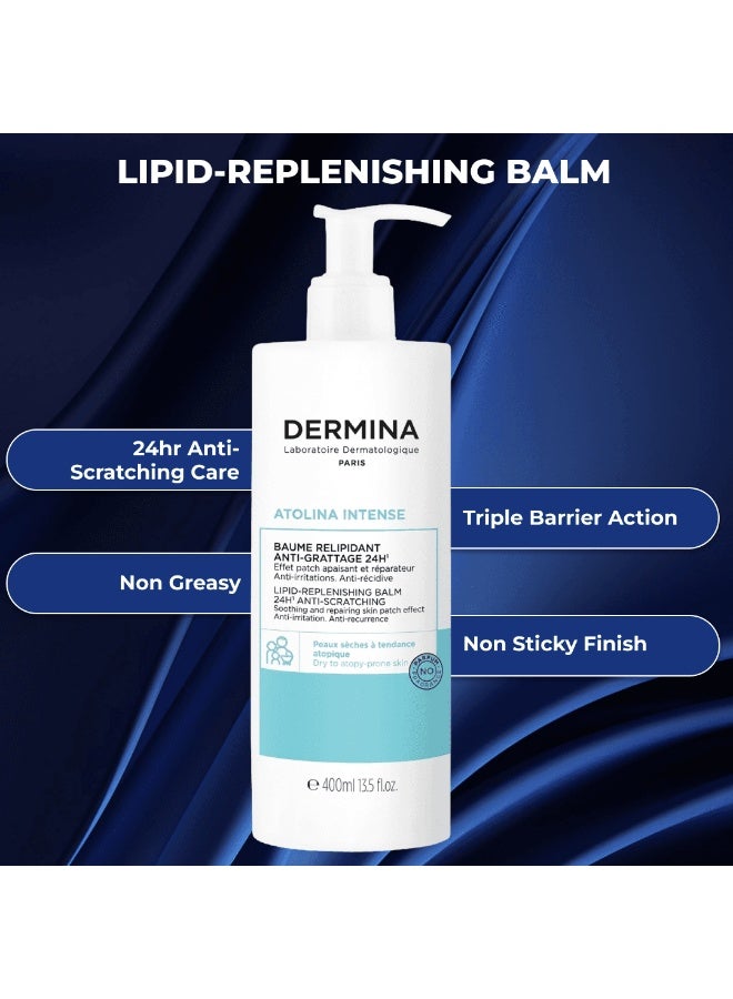 Dermina Atolina Intense Lipid-Replenishing Balm Anti-Scratching - 400 ml - Image 3