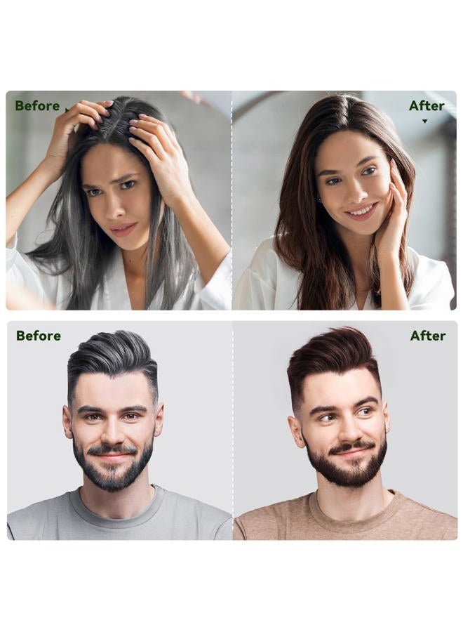 BELEZALIB Dark Brown Hair Dye Shampoo - Image 4