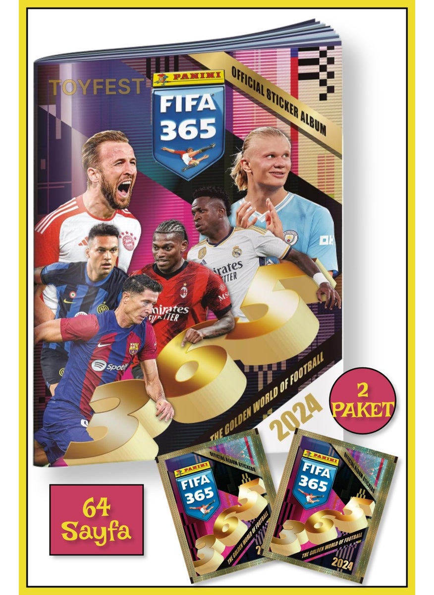 Panini Fifa 365 2024 Football Player Stickers Cards Album Magazine + 2 Packs ( 10 Stickers ) - pzsku/ZE1C66DCDC82E2AAD94CFZ/45/_/1740652590/0a635103-9e86-427a-8f11-a794d12ed9af