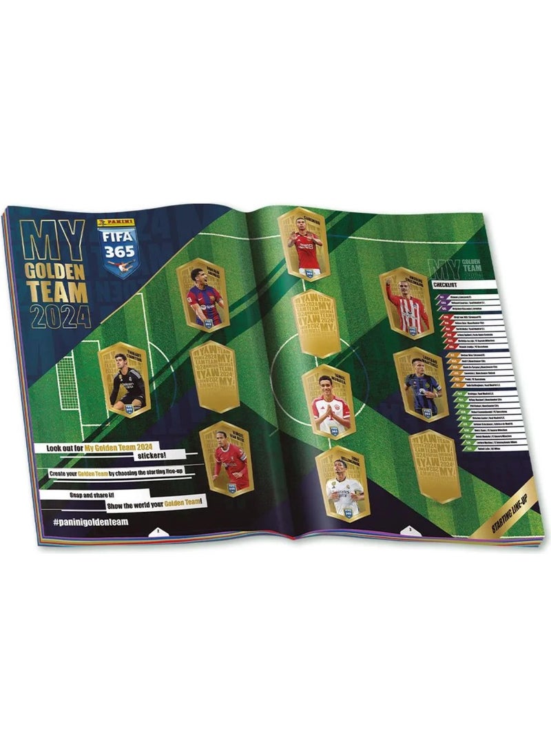 Panini Fifa 365 2024 Football Player Stickers Cards Album Magazine + 2 Packs ( 10 Stickers ) - pzsku/ZE1C66DCDC82E2AAD94CFZ/45/_/1740652629/04a592ac-d672-4e45-99b6-e312d42d362e