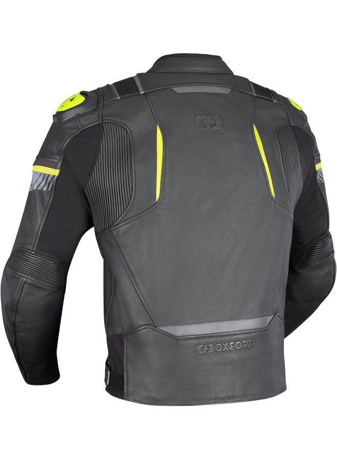 Oxford جاكيت دراجة نارية جلد أكسفورد للرجال سايفر 1.0 - Image 2
