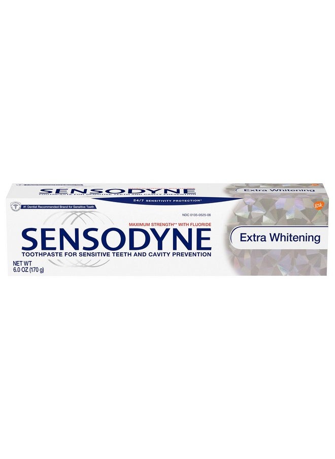 Sensodyne Sensodyne Extra Whitening Toothpaste 6 oz (Pack of 4) 