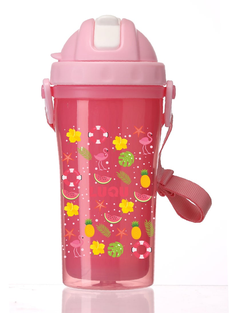 لوكو زجاجة مياه عازلة للحرارة مزدوجة الطبقات للأطفال من لوكو 340 مل - Image 1