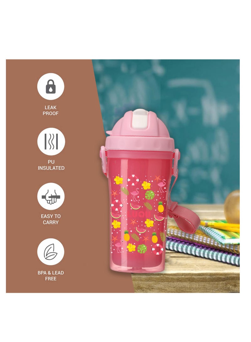 لوكو زجاجة مياه عازلة للحرارة مزدوجة الطبقات للأطفال من لوكو 340 مل - Image 5