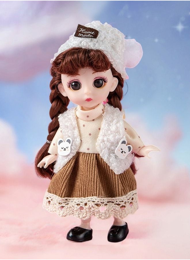 GROIC 16cm Doll, Cute Princess Skirt Doll, Children Accompanied Toys, Girl Princess Toys, Home Decoration, Doll Collections  - Image 2