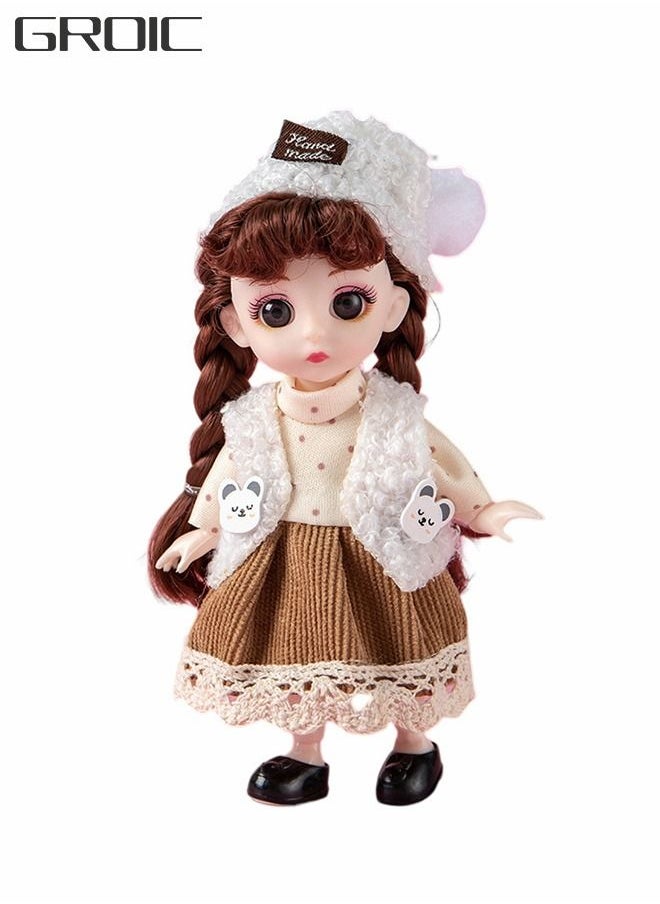 GROIC 16cm Doll, Cute Princess Skirt Doll, Children Accompanied Toys, Girl Princess Toys, Home Decoration, Doll Collections  - Image 1
