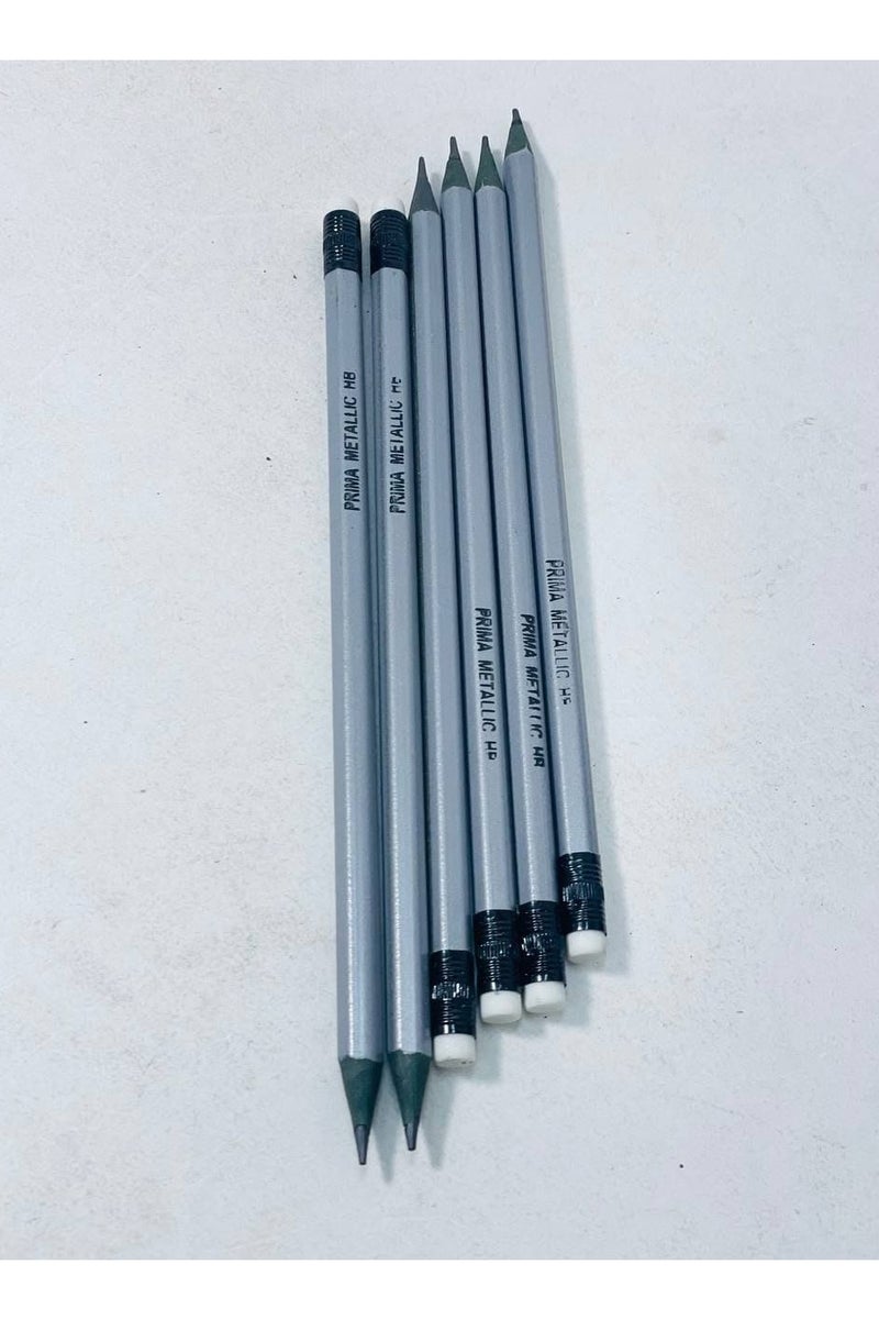 7-piece school supplies set (small and large astronaut pencil case, 4 colored highlighters, wooden pencils, 2 0.7mm ballpoint pens, 3 cartoon-shaped stamp pads, and a 15cm cartoon ruler) - Image 5