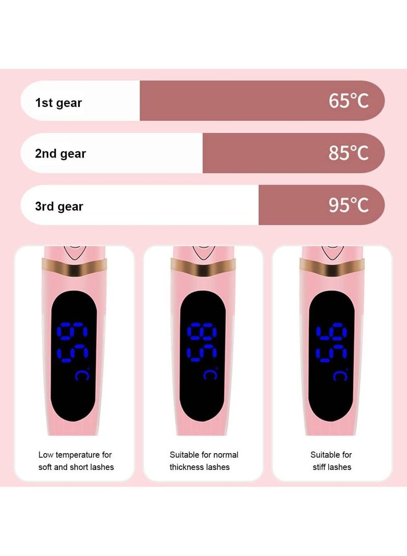 general Electric Eyelash Curler Makeup Eyelash Curling Tool 2W Digital Display Portable - Image 3