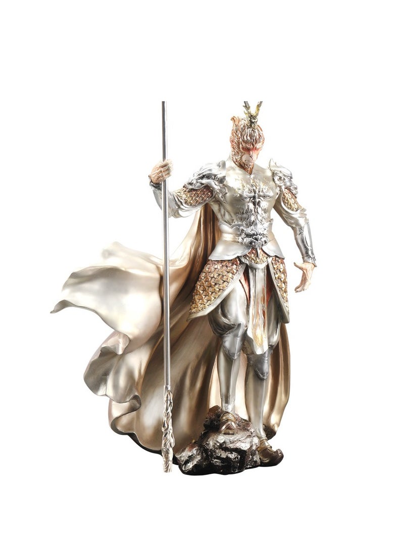 Y&D - Monkey King Ornament, Sun Wukong Statue, Journey to The West Statue Ornament, Black Myth Wukong Action Figure, Art Relievo Decoration,Monkey Ornaments Sculpture Office Study Bedroom Decoration - Image 1