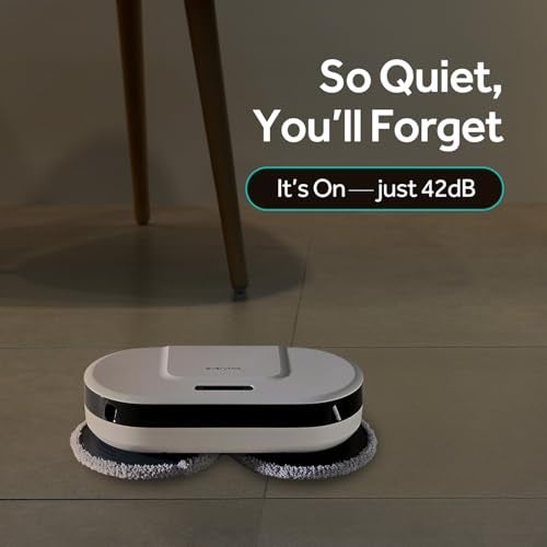 EVERYBOT New Edge2 Robot Mop - Upgraded in 2024 | World’s First Spin MOP Cleaning | Wheel-Less Solution | Powerful Floor MOP Cleaner | Fast Moving Speed & Low Noise Design & Simple Operation - Image 3