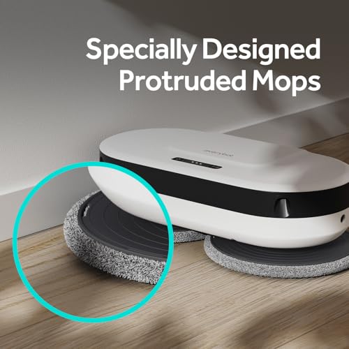 EVERYBOT New Edge2 Robot Mop - Upgraded in 2024 | World’s First Spin MOP Cleaning | Wheel-Less Solution | Powerful Floor MOP Cleaner | Fast Moving Speed & Low Noise Design & Simple Operation - Image 5