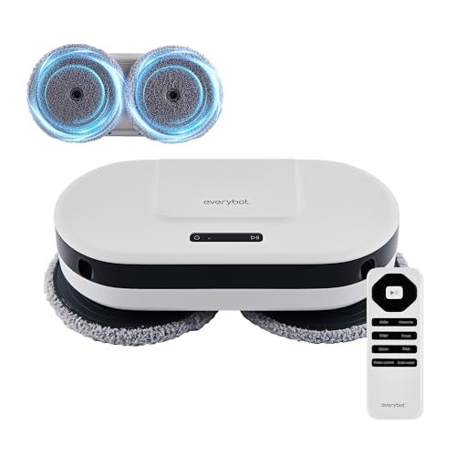 EVERYBOT New Edge2 Robot Mop - Upgraded in 2024 | World’s First Spin MOP Cleaning | Wheel-Less Solution | Powerful Floor MOP Cleaner | Fast Moving Speed & Low Noise Design & Simple Operation - Image 1