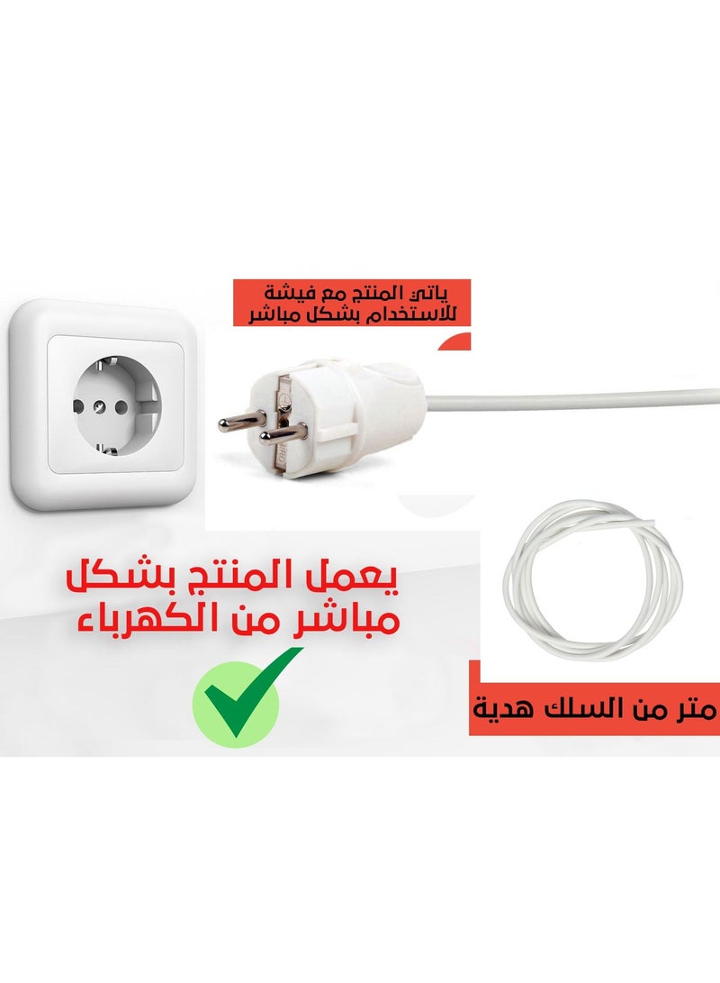 1001 ✅لمبة ليد طويلة للديكور وغرفة النوم جميلة و هادئة تعطي شعور بالاسترخاء للحوائط و الارضيات 120سم تعمل مباشر من الفيشة بالون الازرق مصنوع من البلاستيك المقوي الغير قابل للكسر  - Image 5