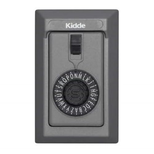 Kidde AccessPoint 001014 KeySafe Original 5-Key Permanent, Spin Dial, Keyless, Titanium Gray - Image 1