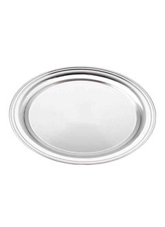 6 October Alu, Dinner Round Tray Size 50Cm  - Image 1