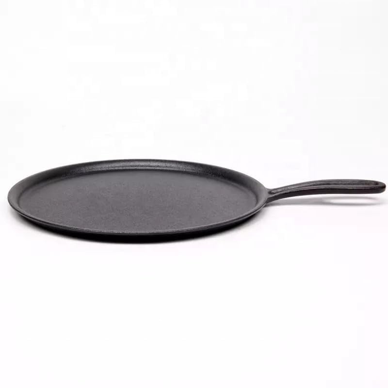 Anantam Collection PreSeasoned Cast Iron Tawa for DosaChapathi 235 cm11 inch 23kg Induction Friendly Naturally Nonstick 100 Pure ToxinFree No Chemical Coating - Image 4