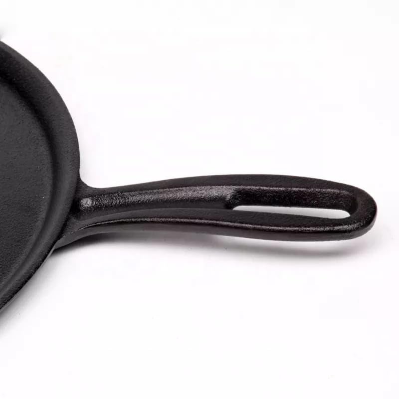Anantam Collection PreSeasoned Cast Iron Tawa for DosaChapathi 235 cm11 inch 23kg Induction Friendly Naturally Nonstick 100 Pure ToxinFree No Chemical Coating - Image 5