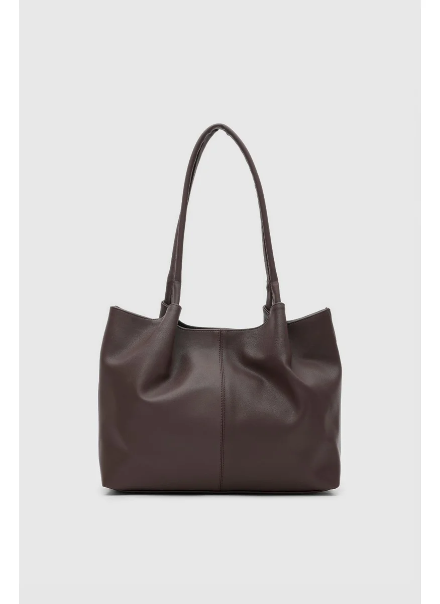 Shule Bags Mocha Bitter Coffee Shoulder Bag