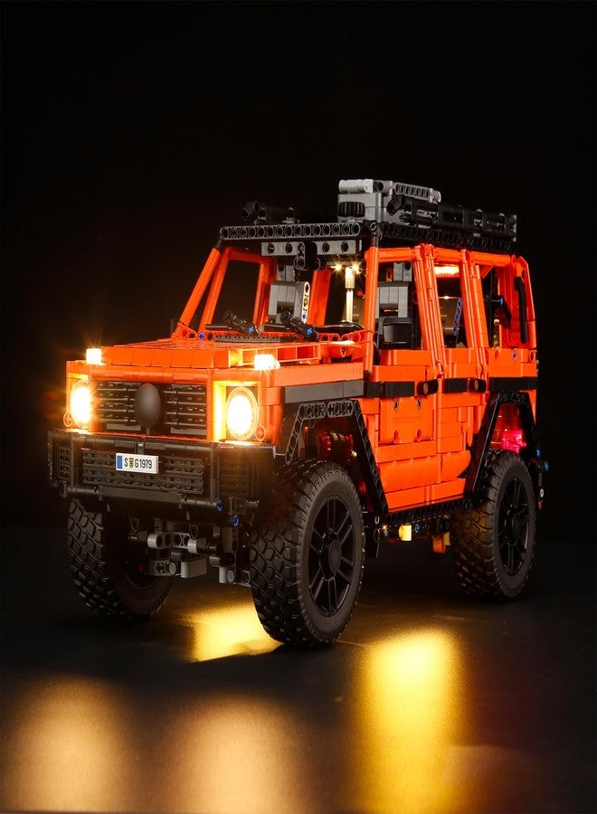 GEAMENT LED Light Kit Compatible with Lego Mercedes-Benz G 500 Professional Line Technic 42177 (Set Model Not Included) - Image 1