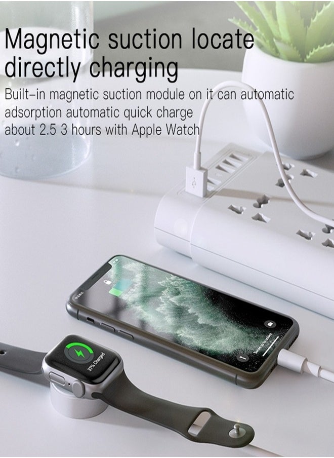 Yesido CA70 1.5meter PVC 2w For iWatch Original Wireless Charging Dock With iPhone Charger Data Cable  - Image 4