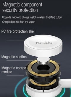 Yesido CA70 1.5meter PVC 2w For iWatch Original Wireless Charging Dock With iPhone Charger Data Cable  - Image 5