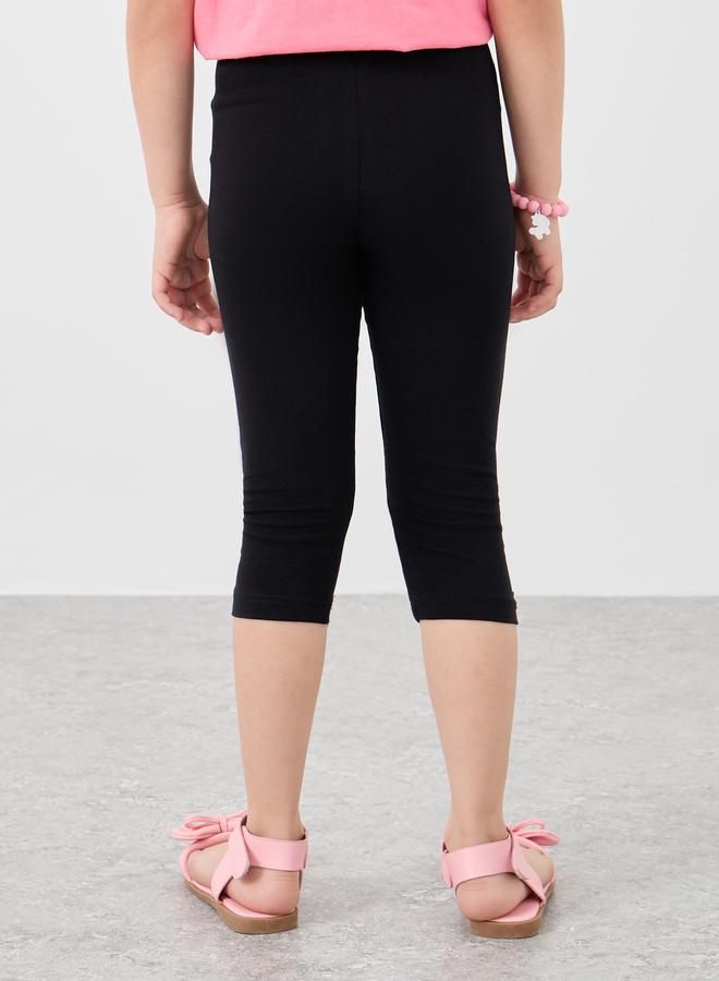 Styli Cotton Capri Length Leggings - Image 4
