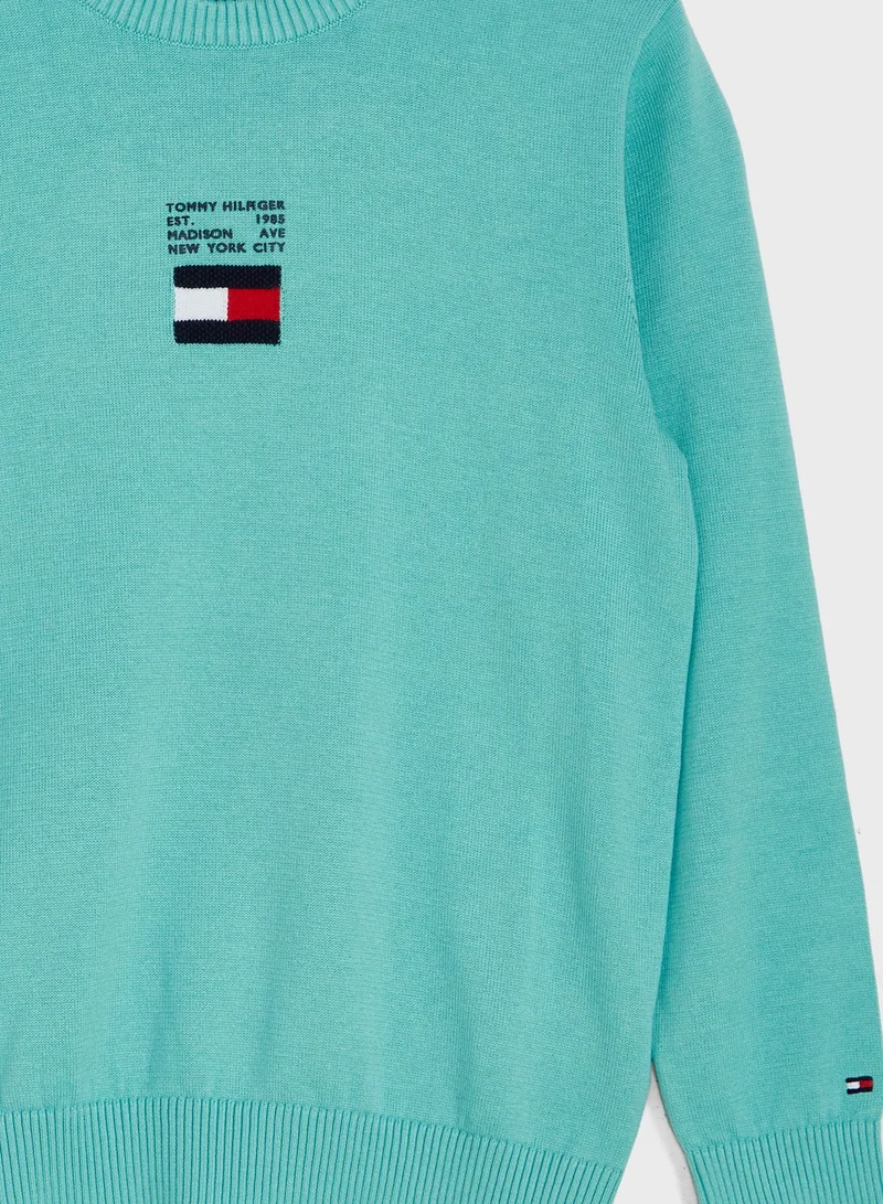 TOMMY HILFIGER Youth Logo Sweater
